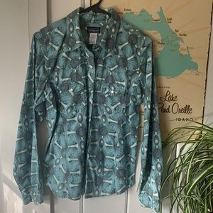 Patagonia Womens Long Sleeve Button Down